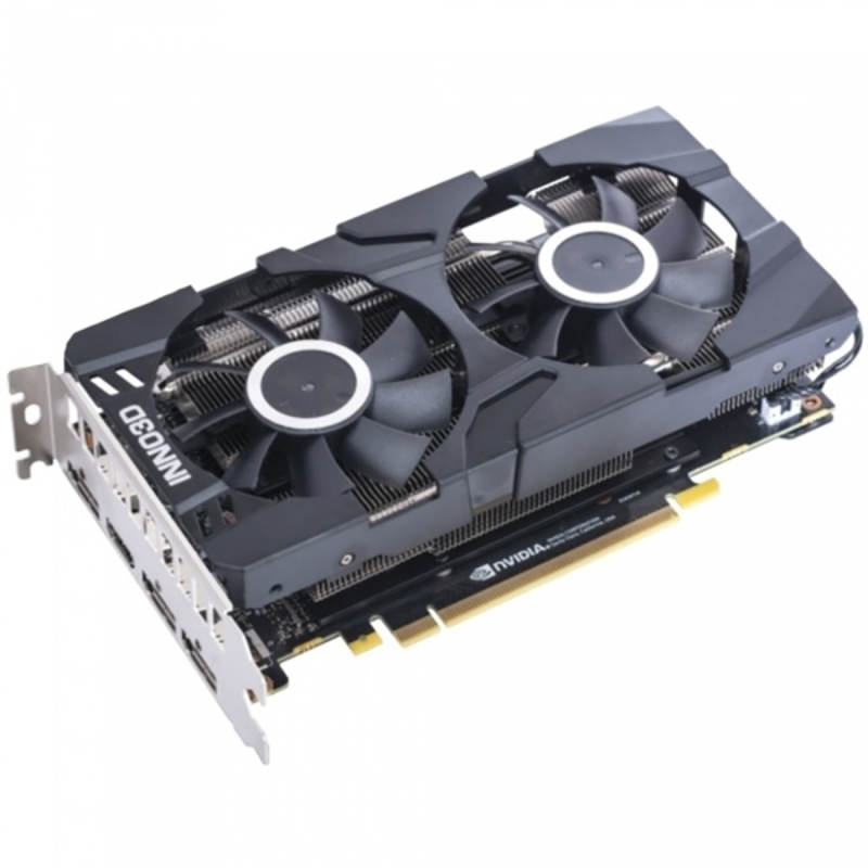 Видеокарта 8Gb <PCI-E> Inno3D GeForce RTX 2060 SUPER Twin X2 OC N206S2-08D6X-1710VA15L <RTX2060Super, GDDR6, 256bit, HDMI, 3xDP, Retail>