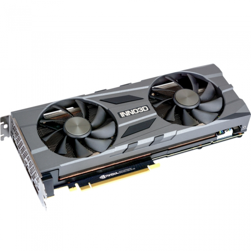 Видеокарта 8Gb <PCI-E> Inno3D GeForce RTX 2070 SUPER Twin X2 OC N207S2-08D6X-11801167 <RTX2070Super, GDDR6, 256bit, HDMI, 3xDP, Retail>