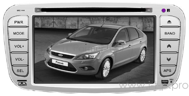 DVD/DivX/CD/MP3/VCD-2DIN-ресив