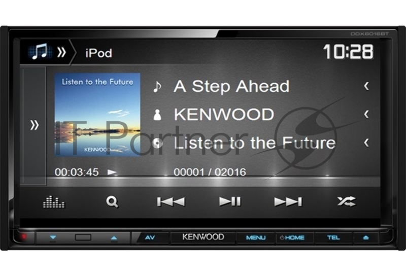 Автомагнитола CD DVD Kenwood DDX-6016BTR 2DIN 4x50Вт