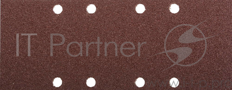 Лист шлифовальный ЗУБР 35591-040 МАСТЕР на зажимах 8отверстий по краю для ПШМ P40 93х230мм 5шт.