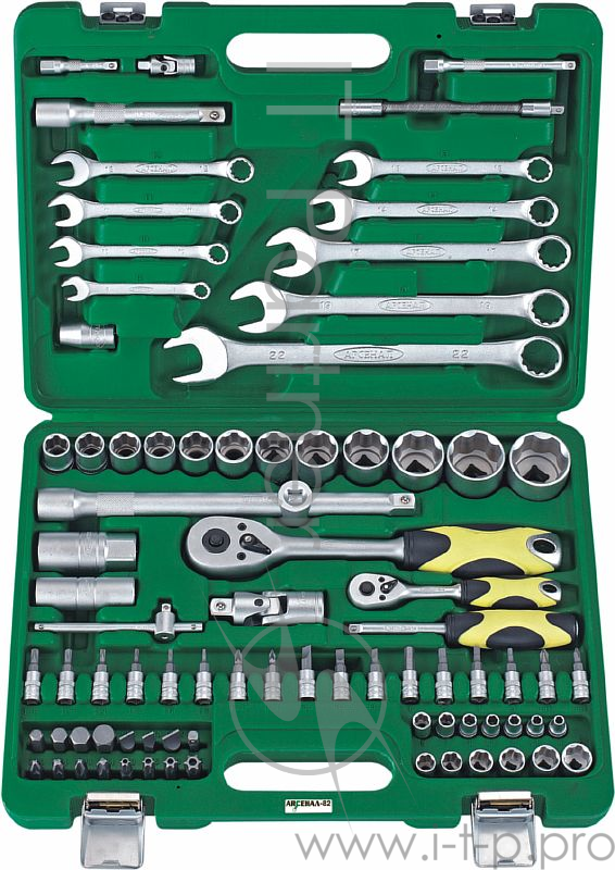 Набор инструментов АРСЕНАЛ AA-C1412L82 82 предмета