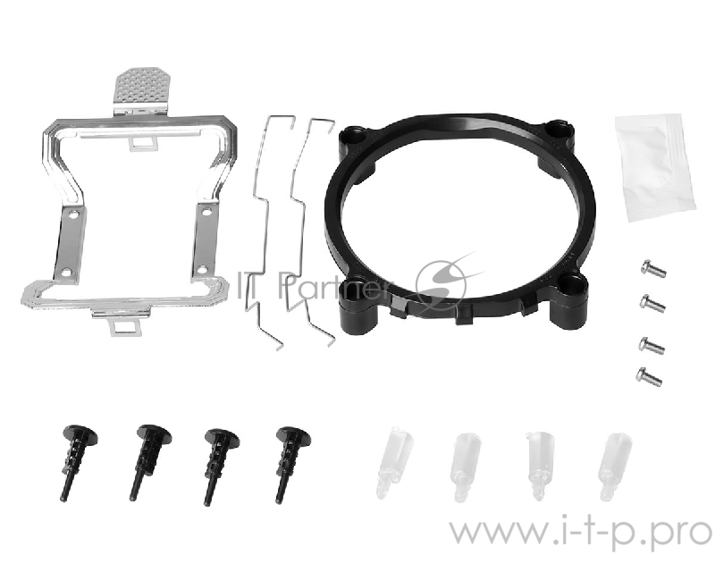 вентилятор Cooler ID-Cooling SE-214 130W/PWM/ Red LED/ Intel 775,115*/AMD