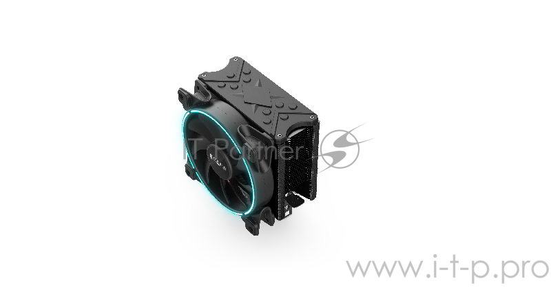 Вентиляторы PCCooler GI-X6B Кулер GI-X6B S775/115X/AM2/AM3/AM4 (24 шт/кор, TDP 160W, вент-р 120мм с PWM, Blue LED FAN, 5 тепловых трубок 6мм, 1000-1800RPM, 26.5dBa)