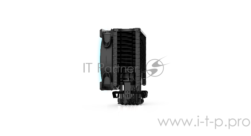 Вентиляторы PCCooler GI-X6B Кулер GI-X6B S775/115X/AM2/AM3/AM4 (24 шт/кор, TDP 160W, вент-р 120мм с PWM, Blue LED FAN, 5 тепловых трубок 6мм, 1000-1800RPM, 26.5dBa)