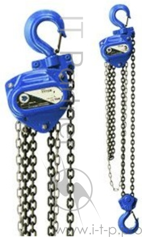 Таль механическая TOR HS-C 0,5ТХ3 М ручная шестеренная