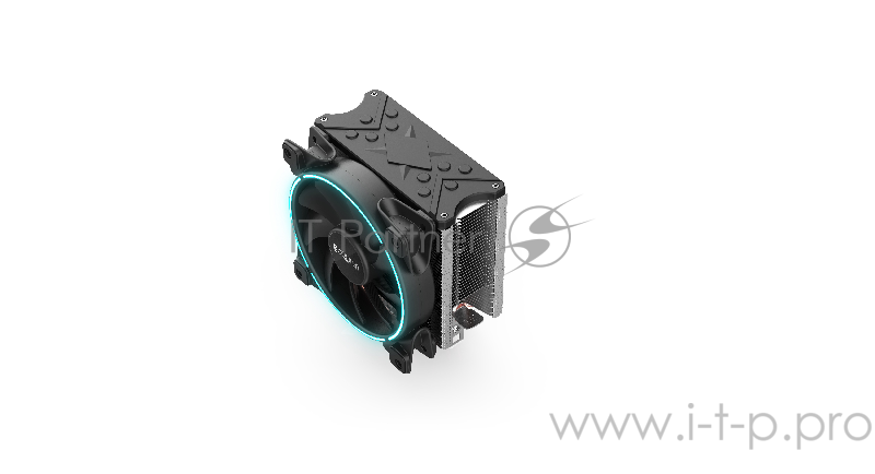 Вентиляторы PCCooler GI-X5B Кулер GI-X5B S775/115X/AM2/AM3/AM4 (24 шт/кор, TDP 160W, вент-р 120мм с PWM, Blue LED FAN, 5 тепловых трубок 6мм, 1000-1800RPM, 26.5dBa)