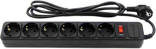 Сетевой фильтр 5bites SP6B-150 5S / 3*0.75MM2 / 5M / BLACK