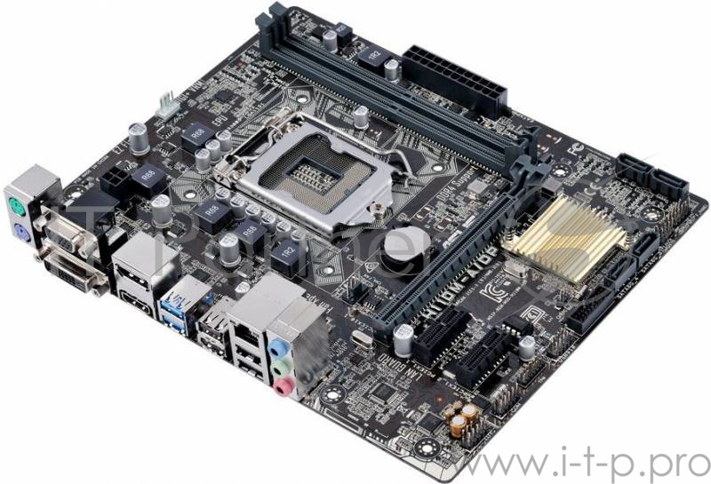 Материнская плата Asus H110M-A/DP/C/SI Soc-1151 Intel H110 2xDDR4 mATX AC`97 8ch(7.1) GbLAN+VGA+DVI+HDMI+DP White Box