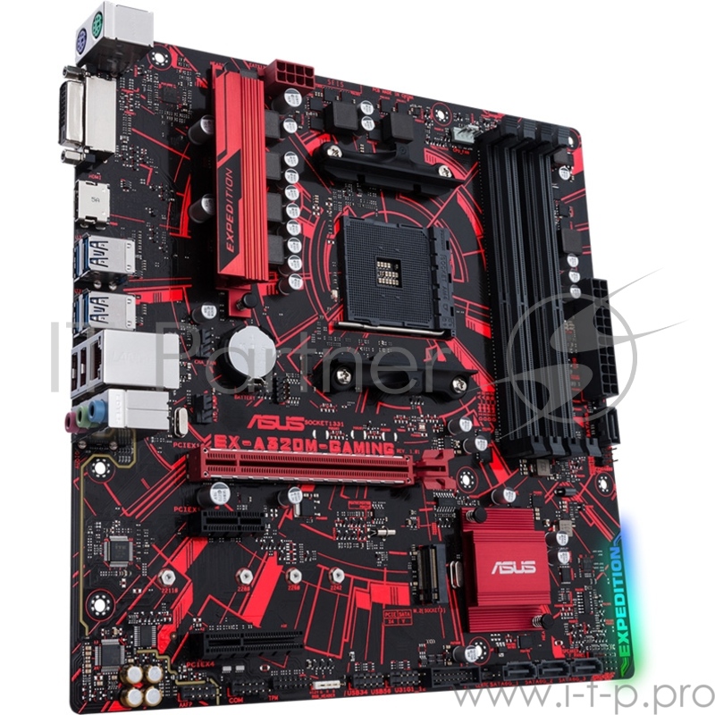 Материнская плата MB ASUS AMD A320 sAM4 Socket for AMD mATX