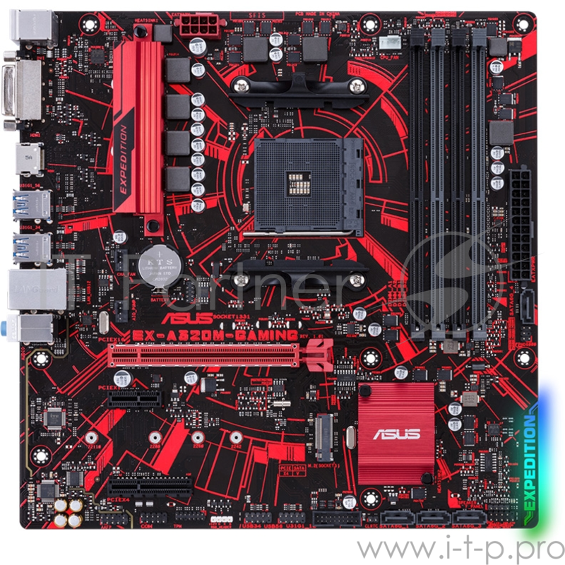 Материнская плата MB ASUS AMD A320 sAM4 Socket for AMD mATX