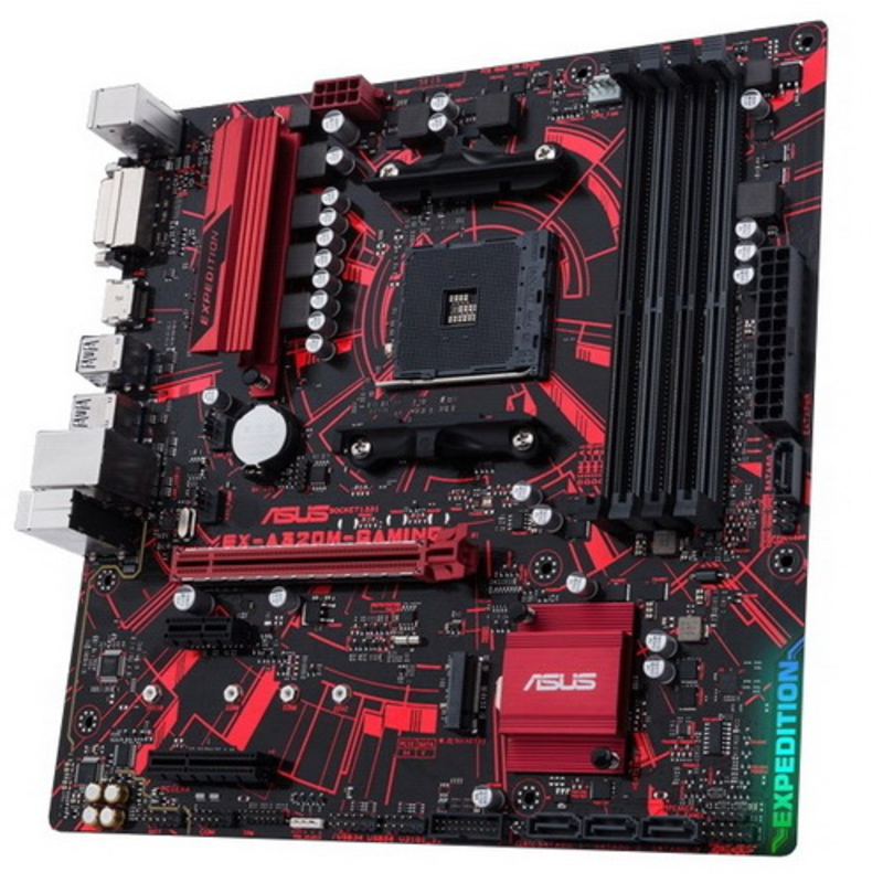 Материнская плата MB ASUS AMD A320 sAM4 Socket for AMD mATX
