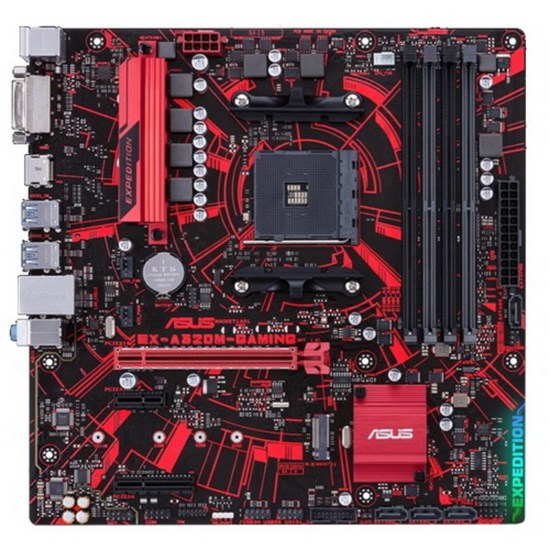 Материнская плата MB ASUS AMD A320 sAM4 Socket for AMD mATX