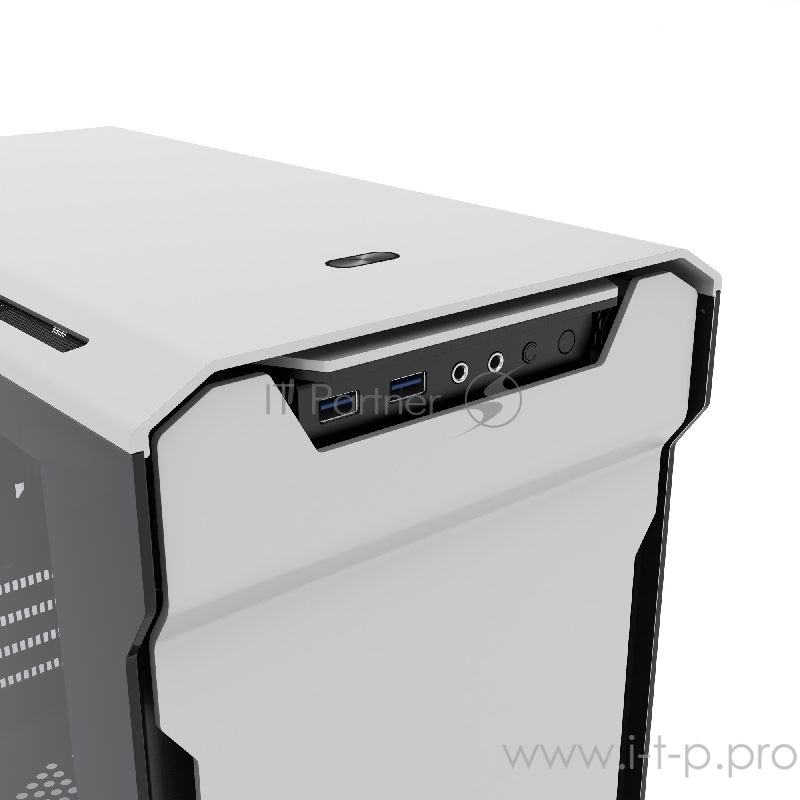 Корпус PHANTEKS Enthoo Evolv Aluminum, Galaxy Silver Edition, RGB LED иллюминация, боковые панели Tempered Glass, Micro ATX