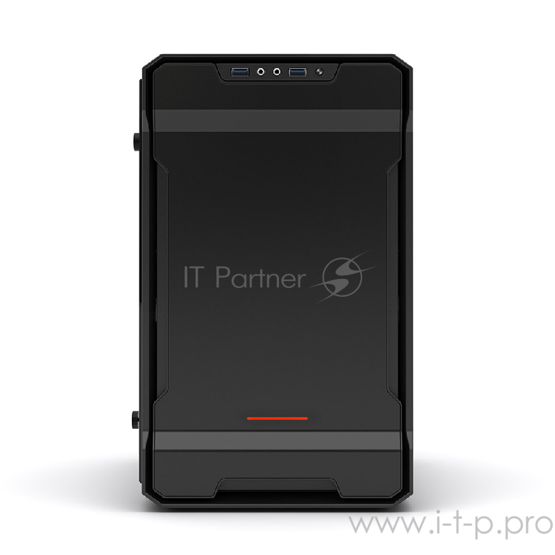 Корпус PHANTEKS Enthoo Evolv IT, Black-Red Edition, RGB LED иллюминация, боковая панель Tempered Glass, Mini ITX