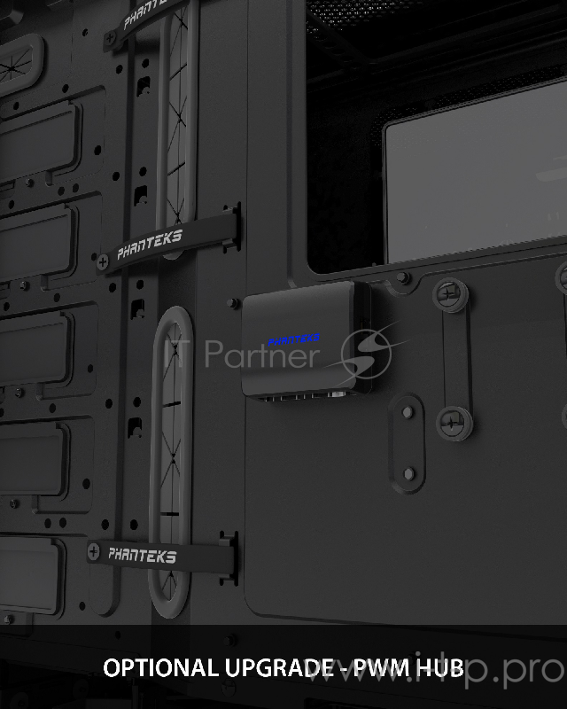 Корпус PHANTEKS Enthoo Pro M Black, боковое окно Tempered Glass, Mid-Tower