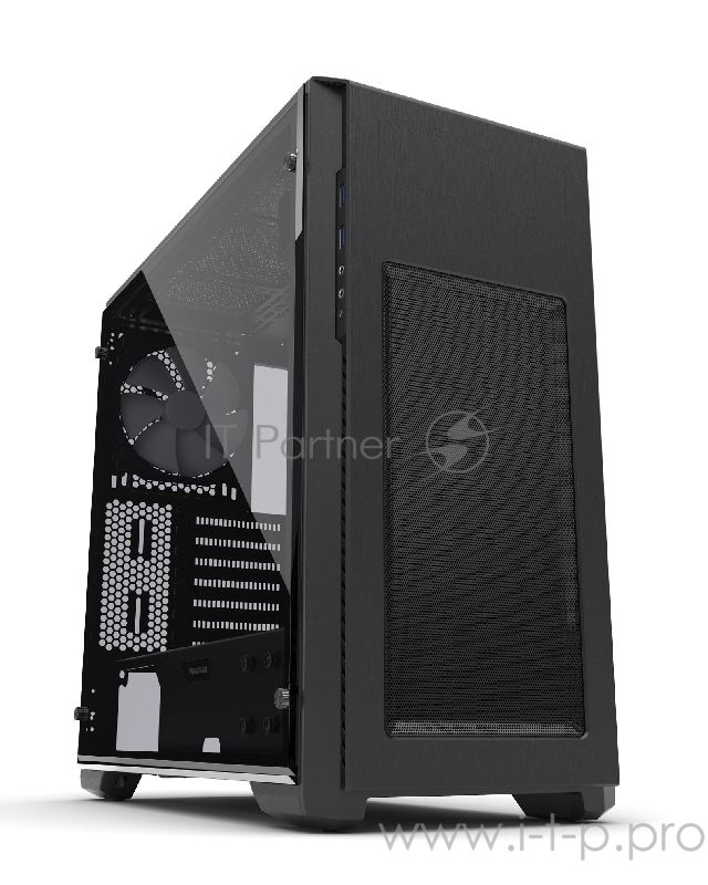 Корпус PHANTEKS Enthoo Pro M Black, боковое окно Tempered Glass, Mid-Tower