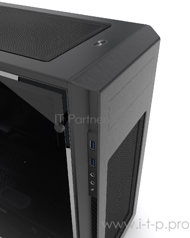 Корпус PHANTEKS Enthoo Pro M Black, боковое окно Tempered Glass, Mid-Tower
