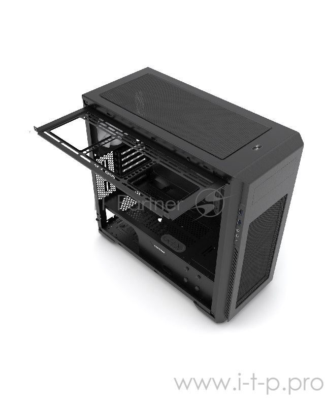 Корпус PHANTEKS Enthoo Pro M Black, боковое окно Tempered Glass, Mid-Tower
