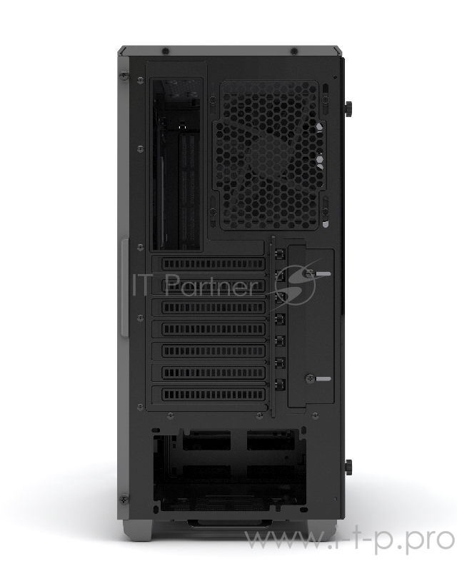 Корпус PHANTEKS Eclipse P400S, Anthracite Gray, 3-SPEED FAN CONTROLLER, RGB LED иллюминация, звукоизоляционные панели, боковая панель Tempered Glass, Mid-Tower