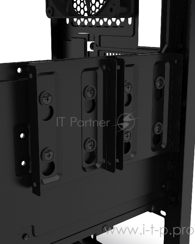 Корпус PHANTEKS Eclipse P400S, Satin Black, 3-SPEED FAN CONTROLLER, RGB LED иллюминация, звукоизоляционные панели, боковая панель Tempered Glass, Mid-Tower