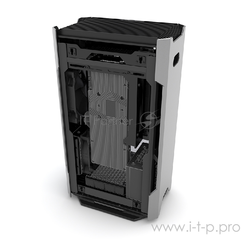 Корпус PHANTEKS Enthoo Evolv Shift, Anthracite Gray, RGB LED иллюминация, боковые панели Tempered Glass, передняя и задняя панели анодированный алюминий, Mini ITX