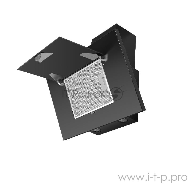 Вытяжка MAUNFELD TOWER Light 60 чёрный/чёрное стекло