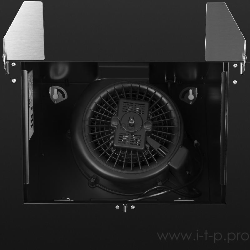 Вытяжка MAUNFELD TOWER Light 60 чёрный/чёрное стекло