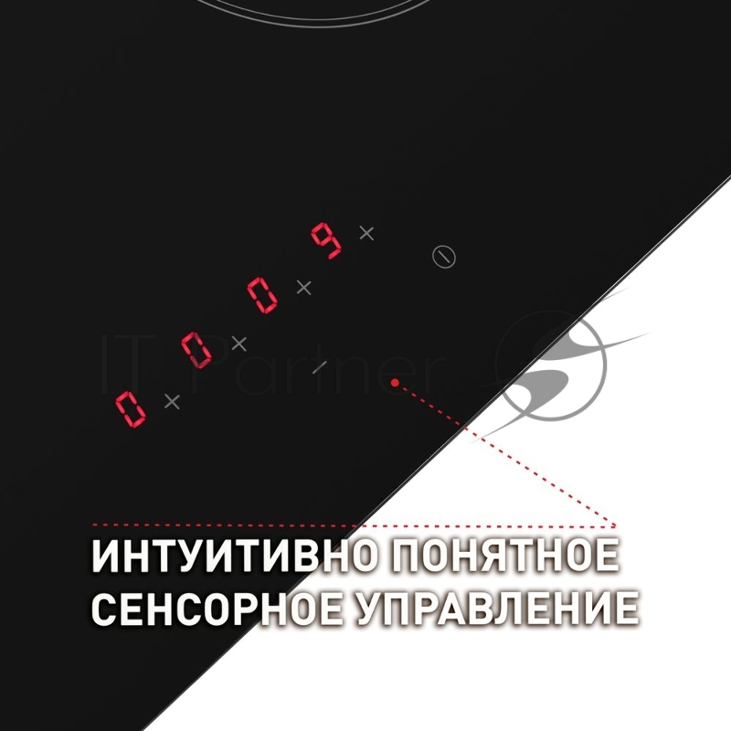 Электрическая варочная панель MAUNFELD MVSE59.4HL-BK черный