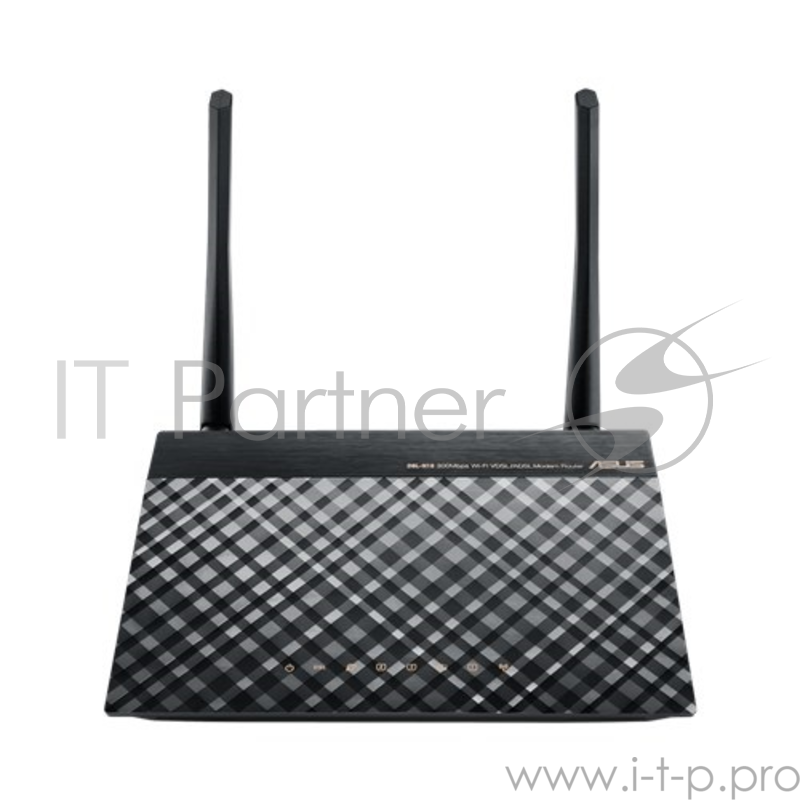 Маршрутизатор ADSL ASUS DSL-N16 Модемный маршрутизатор с поддержкой ADSL и Wi-Fi, 300 Мбит