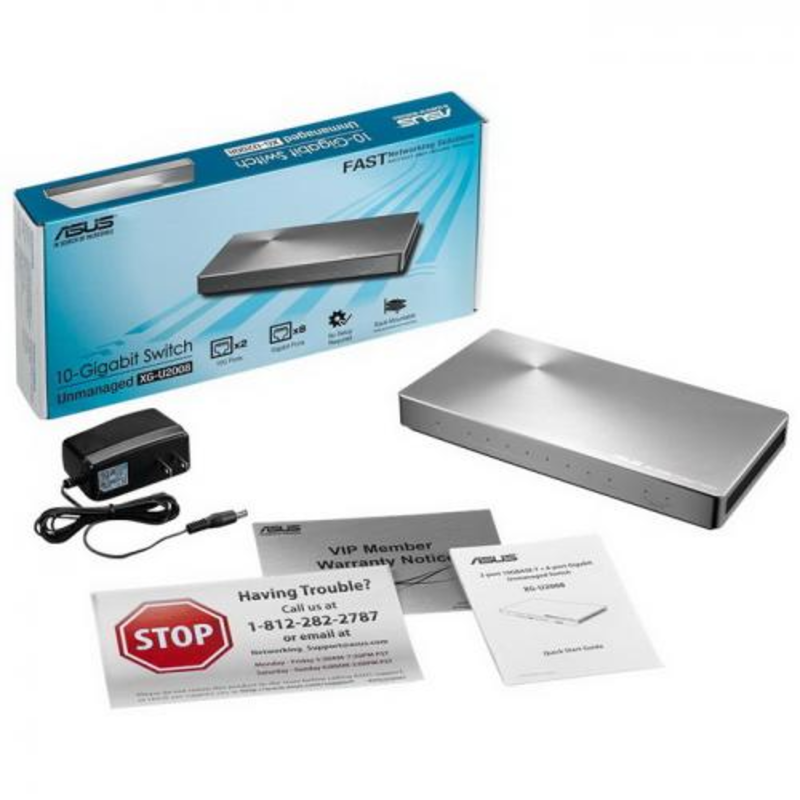 Неуправляемый коммутатор XG-U2008 , RTL {10}