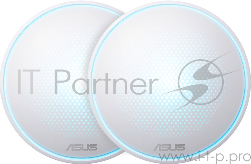 Точка доступа ASUS Lyra MAP-AC1300 2-PK Двухдиапазонная беспроводная точка доступа Mesh System Wireless-AC1300 (Dual Band)