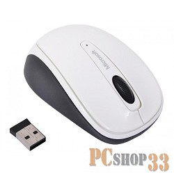 Оптическая мышь Microsoft Wireless Mobile Mouse 3500 GMF-00294, беспров., 2кн.+скр., бело-черный (USB)