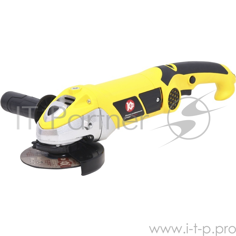 УШМ (болгарка) КАЛИБР Мастер МШУ-125/1200ЕМ 1200Вт 125мм рег.оборотов удлинённая рукоятка
