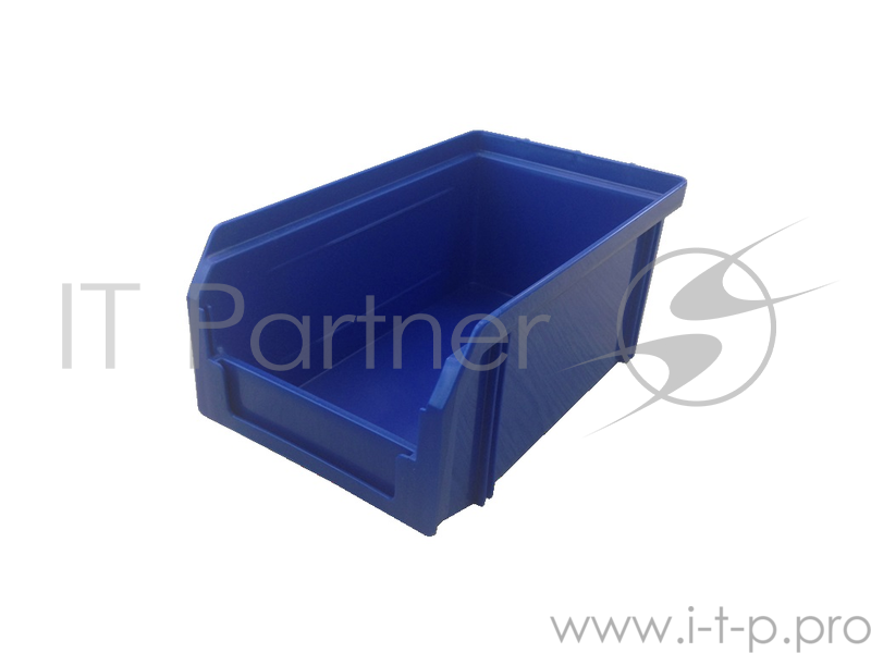 Ящик СТЕЛЛА V-1 литр, синий пластик 171х102х75мм