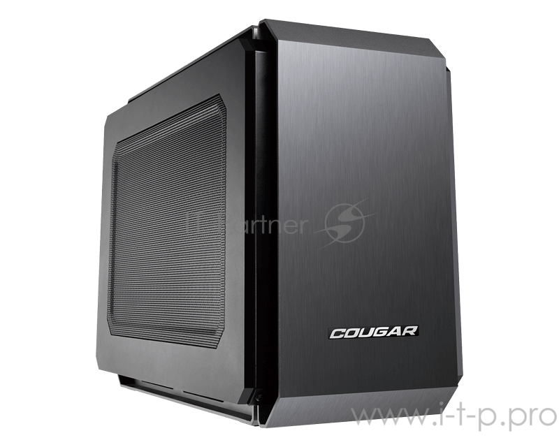 Корпус Cougar QBX Корпус QBX, без БП, чёрный, Mini-ITX