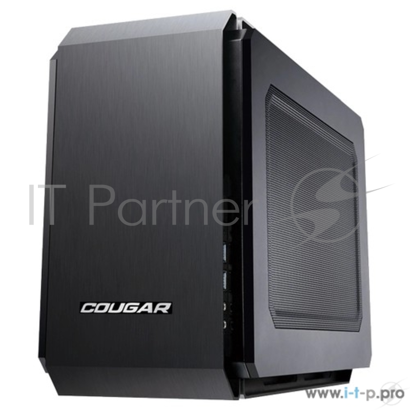Корпус Cougar QBX Корпус QBX, без БП, чёрный, Mini-ITX