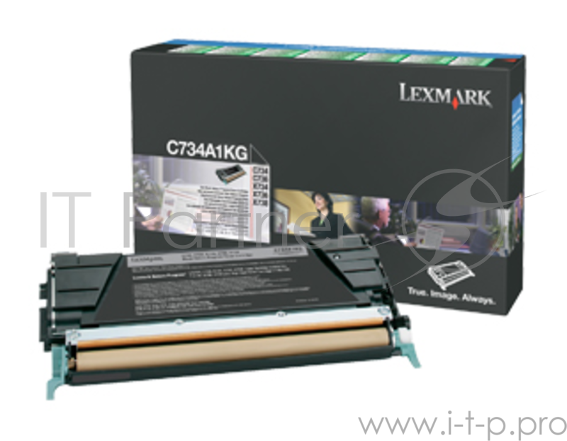 Картридж Lexmark c73x/x73x Return 8K Черный