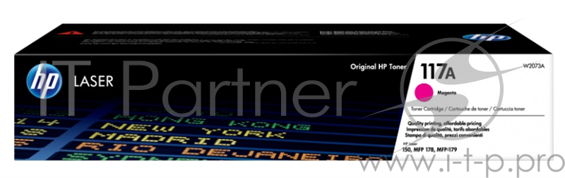 Тонер-картридж HP 117A Magenta Original Laser Toner Cartridge