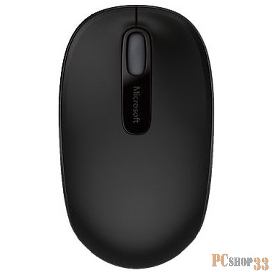 Оптическая мышь Microsoft Wireless Mobile Mouse 1850 7MM-00002, беспров., 2кн.+скр., черный (USB)