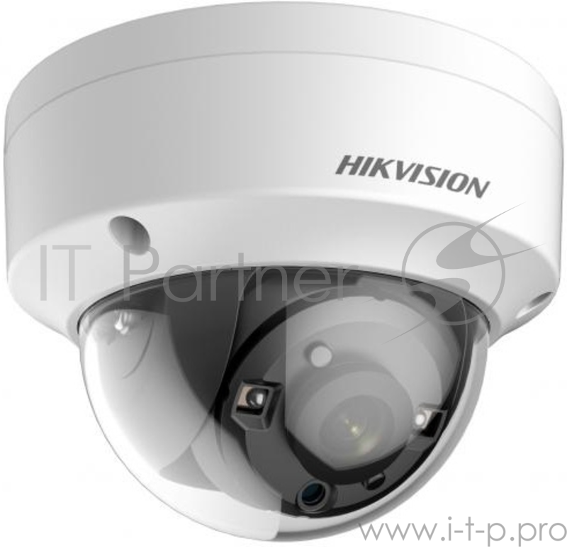 Камера видеонаблюдения Hikvision DS-2CE56H5T-VPITE 2.8-2.8мм цветная корп.:белый