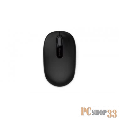 Оптическая мышь Microsoft Wireless Mobile Mouse 1850 U7Z-00004, беспров., 2кн.+скр., черный (USB)