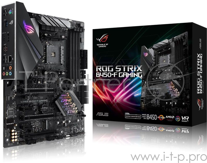 Материнская плата ASUS ROG STRIX B450-F GAMING , RTL {4}