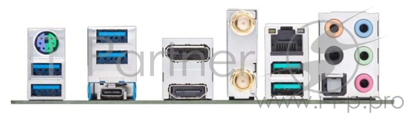 Материнская плата Asus TUF GAMING X570-PLUS (WI-FI) Soc-AM4 AMD X570 4xDDR4 ATX AC`97 8ch(7.1) GbLAN RAID+HDMI+DP