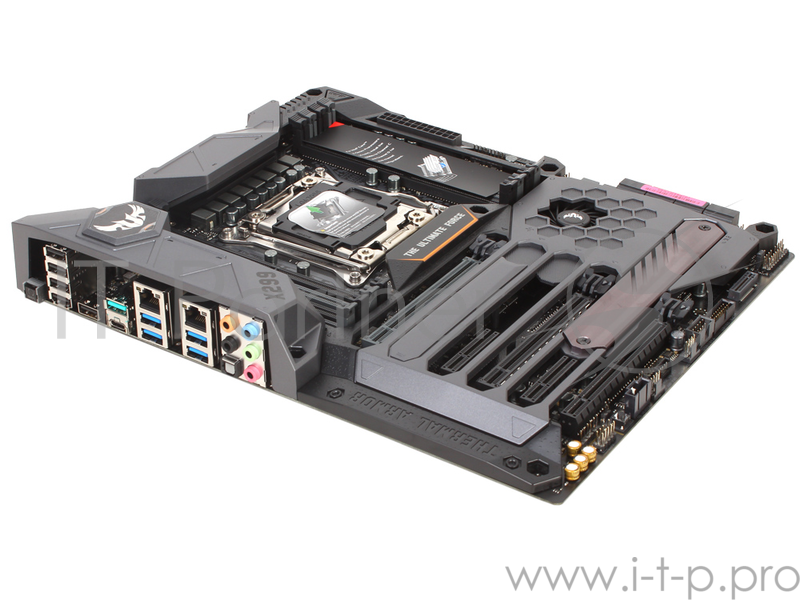 Мат. плата ASUS TUF X299 MARK 1 <S2066, iX299, 4*DDR4, 3*PCIe 3.0x16, 3PCIe 3.0x1, SATA3, Vlan, HDMI, DP, 2xUSB3.0, ATX, Retail>