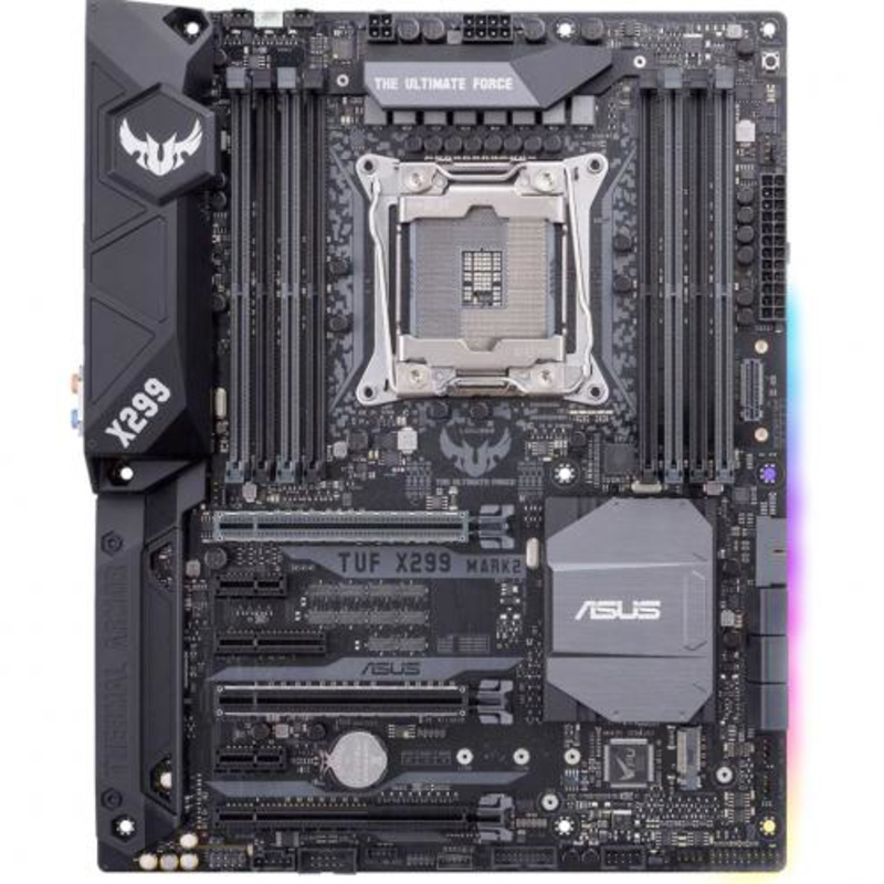 Материнская плата Asus TUF X299 MARK 2 Soc-2066 Intel X299 8xDDR4 ATX AC`97 8ch(7.1) GbLAN RAID