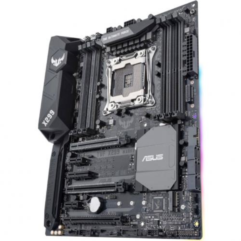 Материнская плата Asus TUF X299 MARK 2 Soc-2066 Intel X299 8xDDR4 ATX AC`97 8ch(7.1) GbLAN RAID