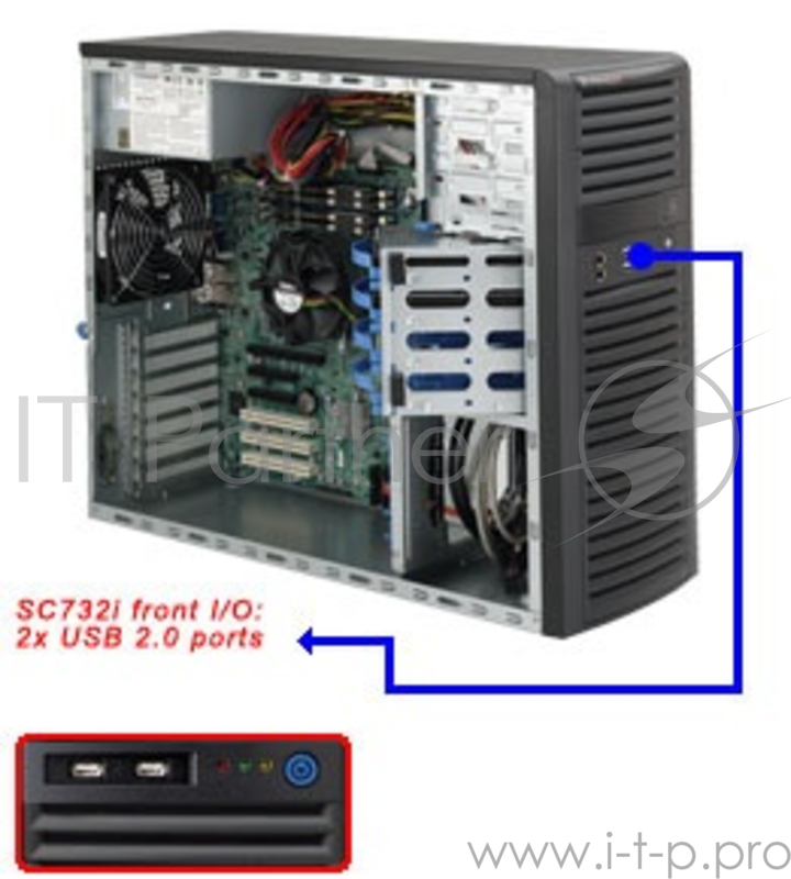 Корпус Supermicro CSE-732i-865B