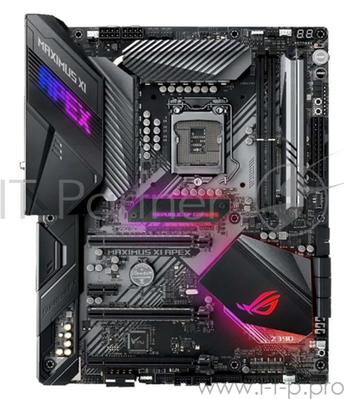 Материнская плата Asus ROG MAXIMUS XI APEX Soc-1151v2 Intel Z390 4xDDR4 ATX AC`97 8ch(7.1) GbLAN RAID