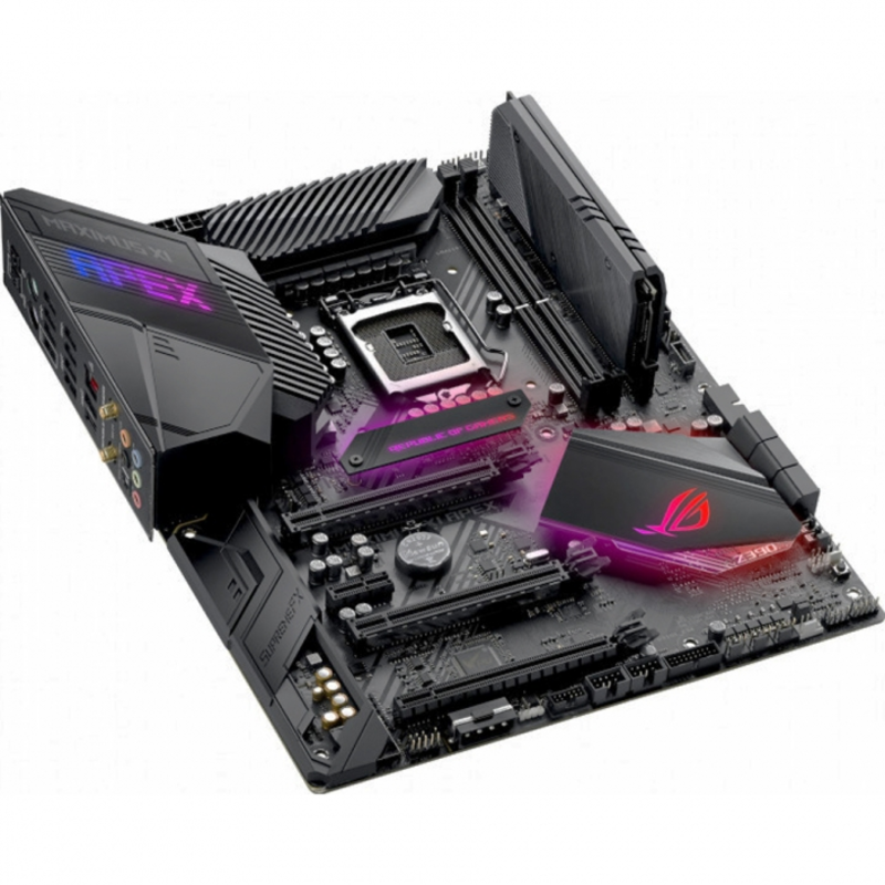 Материнская плата Asus ROG MAXIMUS XI APEX Soc-1151v2 Intel Z390 4xDDR4 ATX AC`97 8ch(7.1) GbLAN RAID